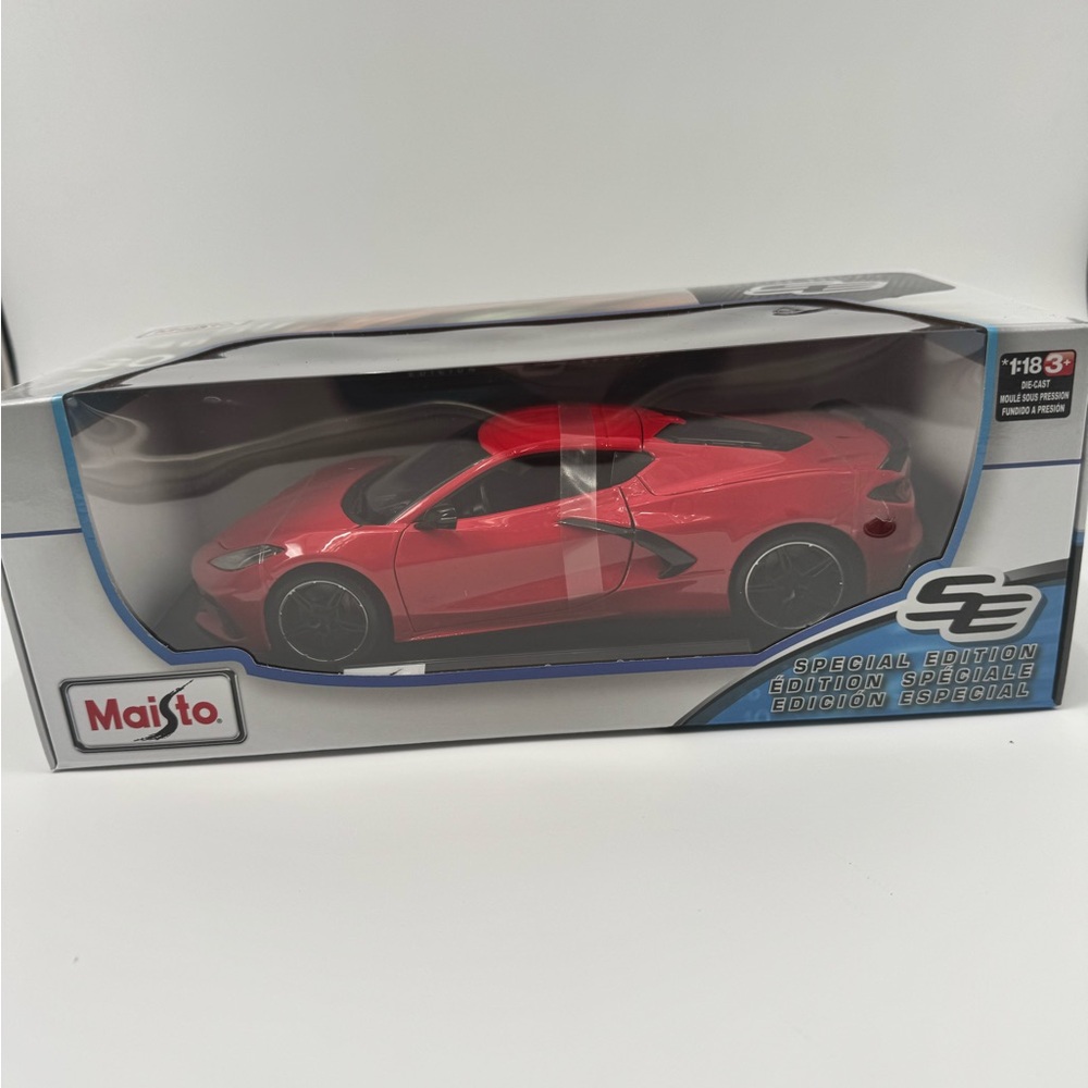 Maisto 1:18 Special Edition 2020 Chevrolet Corvette Stingray Z51 - Red